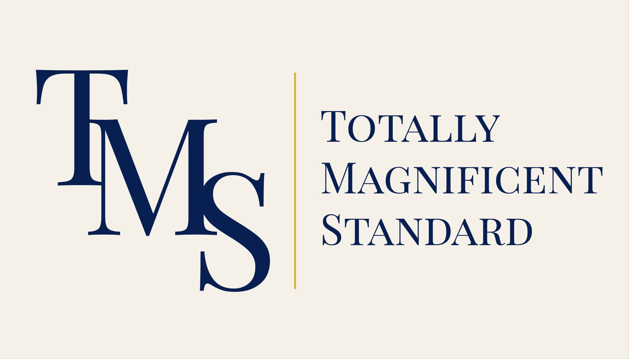 Totally Magnificent Standard logo